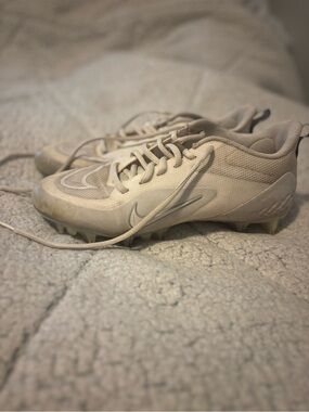 Neutral white Athletic Cleats Nike